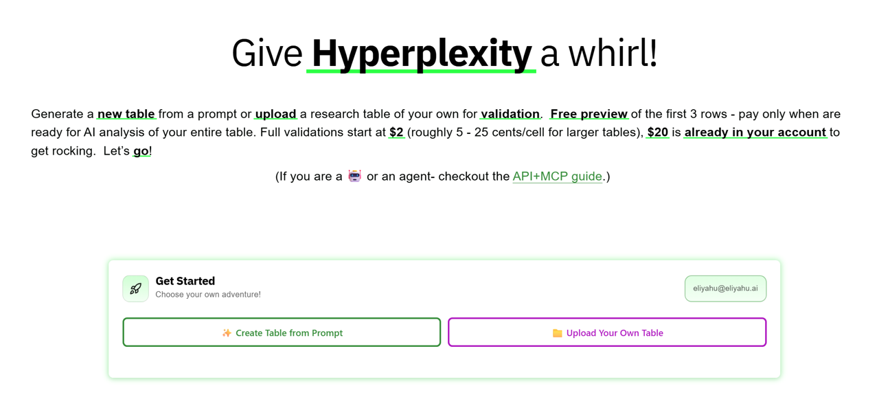 Hyperplexity app — click to open